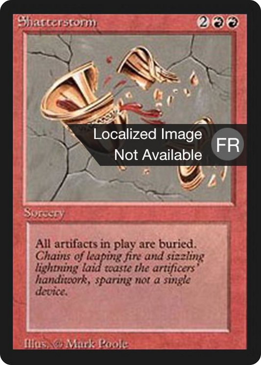 Shatterstorm (FBB-176) - Foreign Black Border