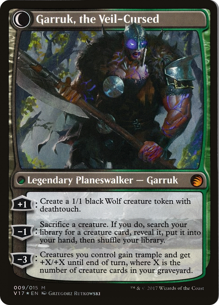 Garruk Relentless (V17-009) - From the Vault: Transform: (Double Faced Transform) Foil