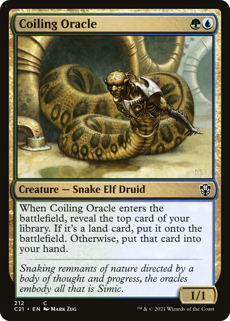 Coiling Oracle (C21-212) - Commander 2021