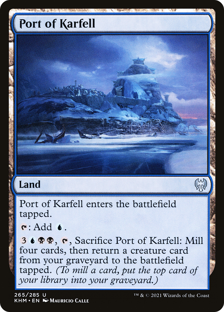 Port of Karfell  (KHM-265) - Kaldheim