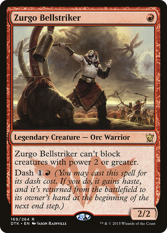 Zurgo Bellstriker (DTK-169) - Dragons of Tarkir Foil