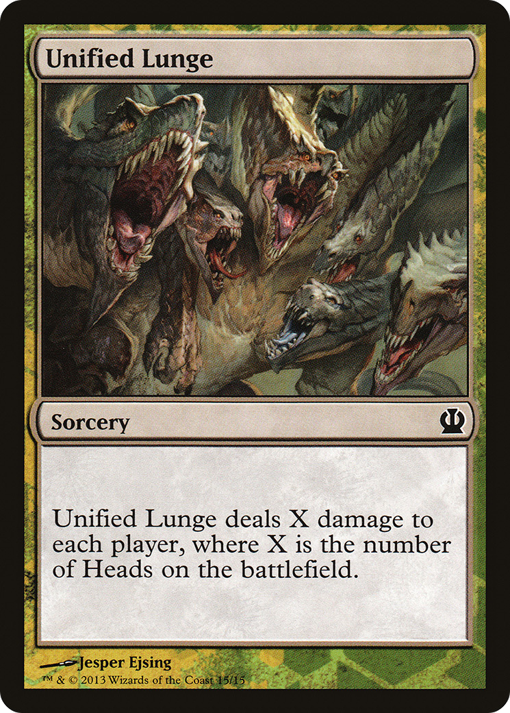 Unified Lunge (TFTH-015) - Face the Hydra