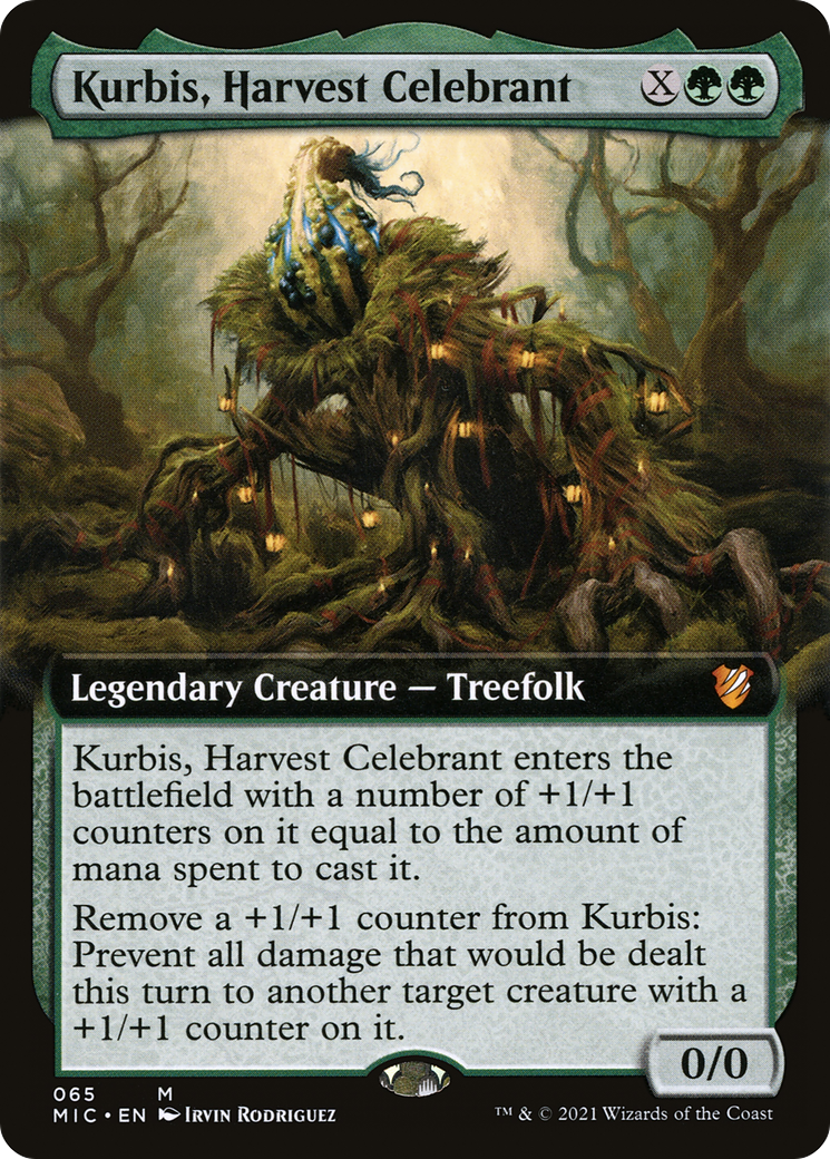 Kurbis, Harvest Celebrant (MIC-065) - Midnight Hunt Commander: (Extended Art)