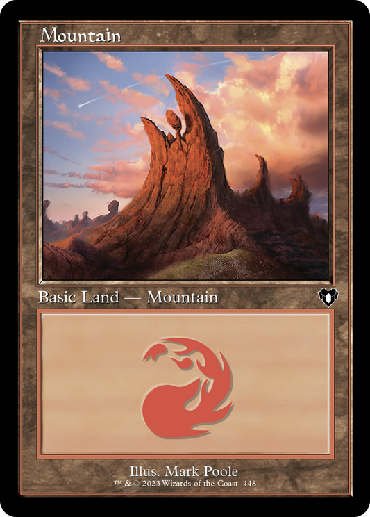 Mountain (CMM-448) - Commander Masters Foil