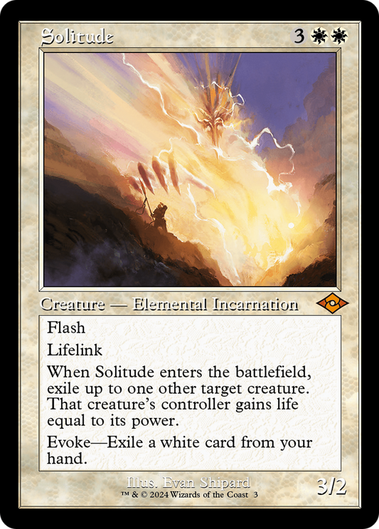 Solitude (H2R-003) - Modern Horizons 2 Timeshifts Foil