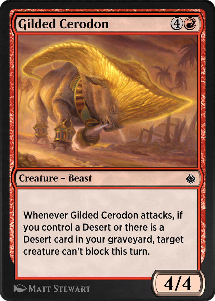 Gilded Cerodon (AKR-155) - Amonkhet Remastered