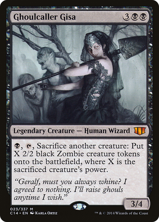 Ghoulcaller Gisa (C14-023) - Commander 2014