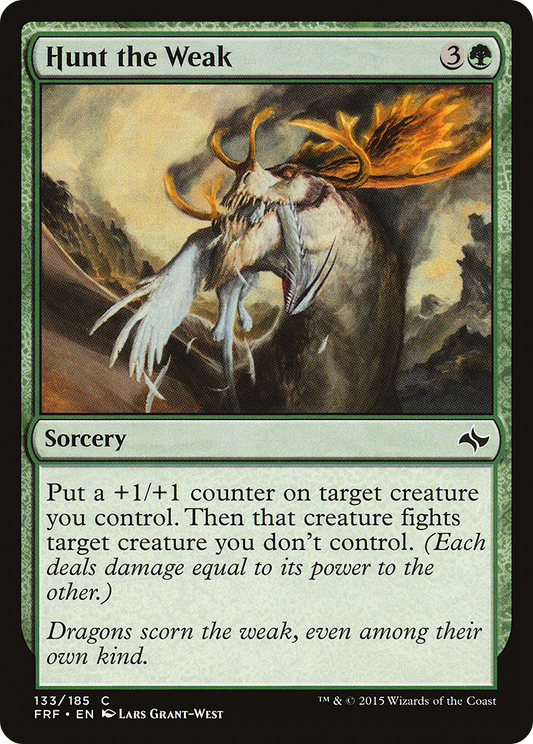 Hunt the Weak (FRF-133) - Fate Reforged