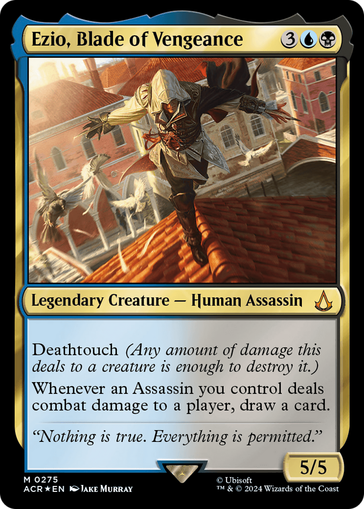 Ezio, Blade of Vengeance (ACR-275) - Assassin's Creed Foil