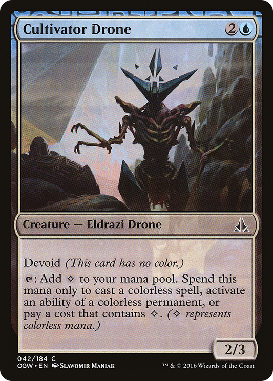 Cultivator Drone (OGW-042) - Oath of the Gatewatch: (devoid) Foil