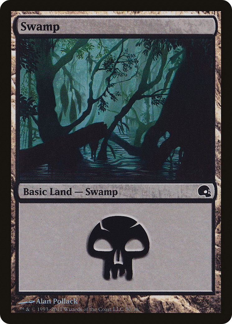 Swamp (PD3-030) - Premium Deck Series: Graveborn Foil