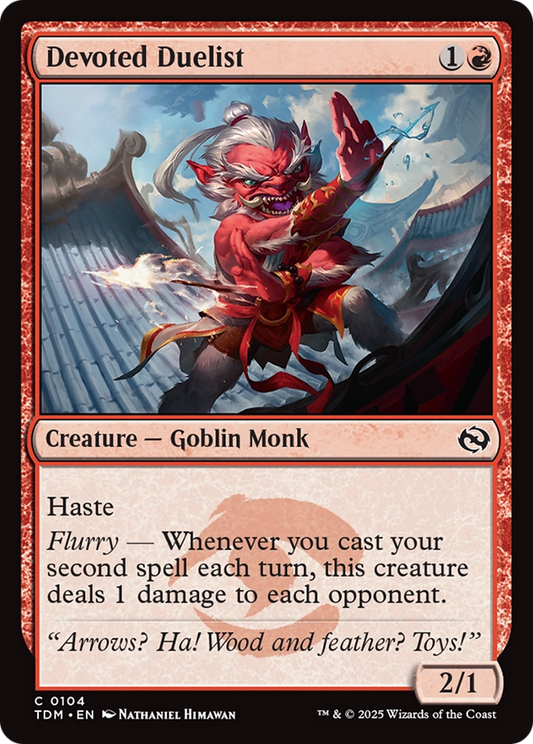 Devoted Duelist (TDM-104) - Tarkir: Dragonstorm