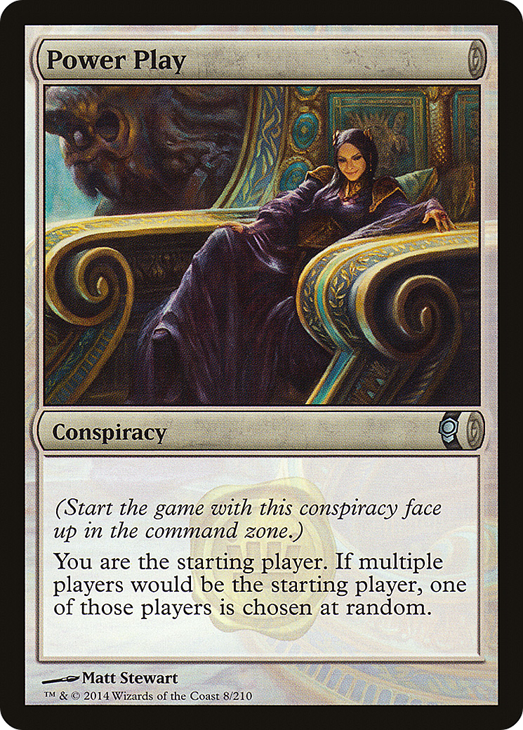 Power Play (CNS-008) - Conspiracy Foil