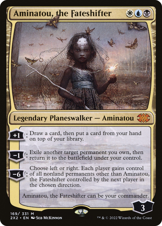 Aminatou, the Fateshifter (2X2-169) - Double Masters 2022 Foil