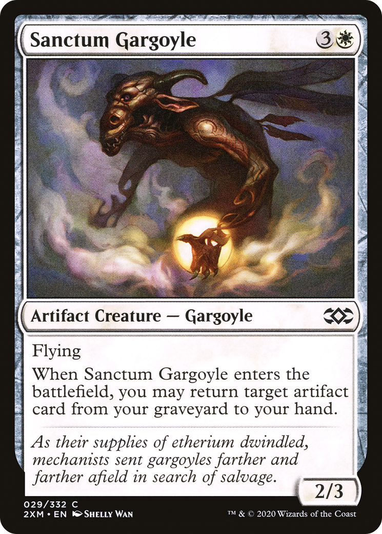 Sanctum Gargoyle (2XM-029) - Double Masters