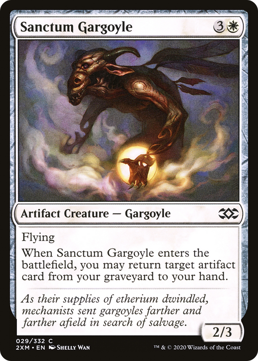 Sanctum Gargoyle (2XM-029) - Double Masters