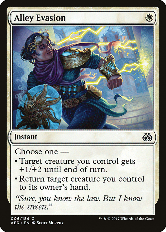 Alley Evasion (AER-006) - Aether Revolt Foil