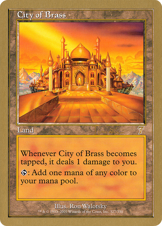 City of Brass (WC01-JT327) - World Championship Decks 2001