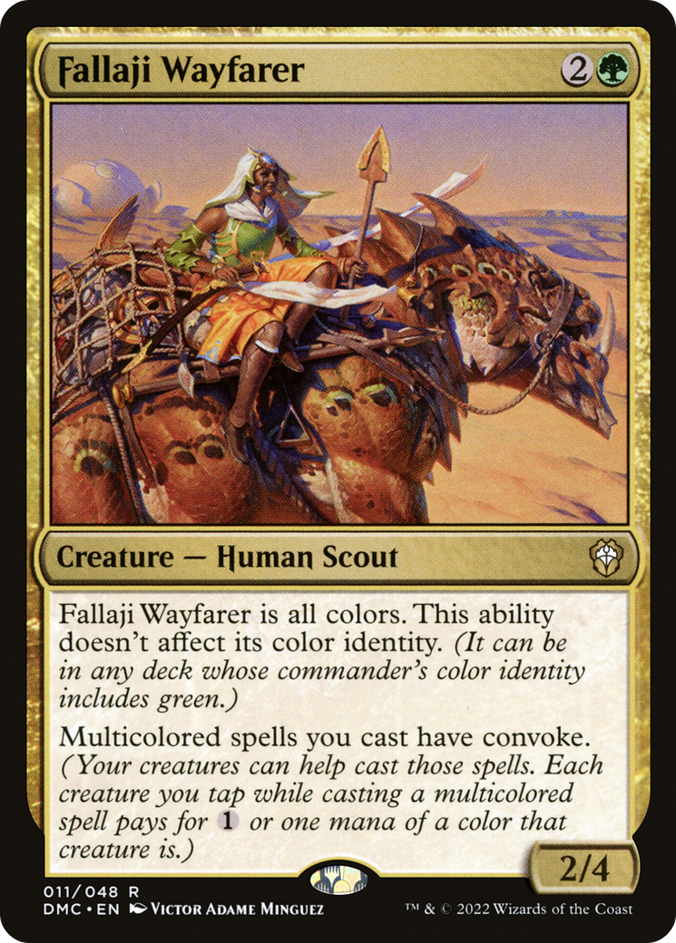 Fallaji Wayfarer (DMC-011) - Dominaria United Commander