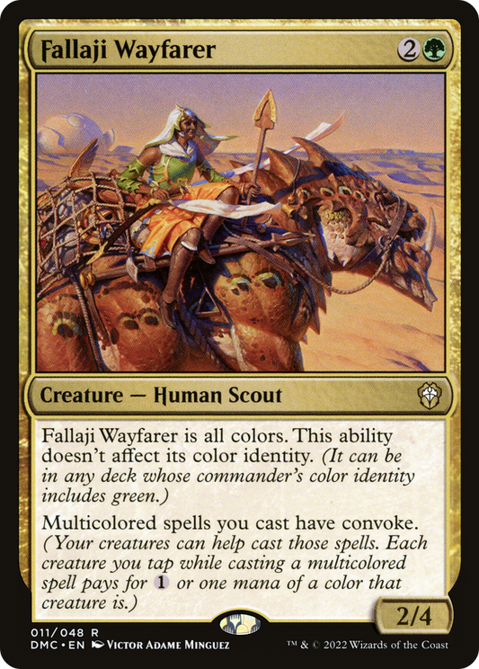 Fallaji Wayfarer (DMC-011) - Dominaria United Commander