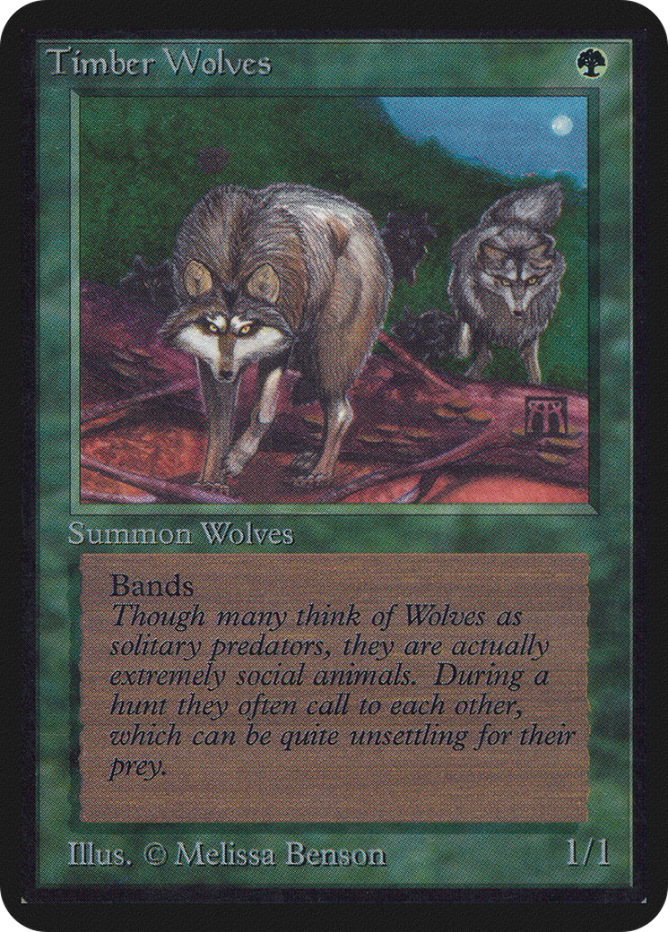 Timber Wolves (LEA-219) - Limited Edition Alpha