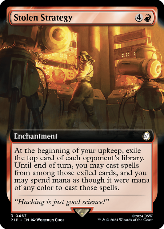 Stolen Strategy (PIP-467) - Fallout: (Extended Art) Foil