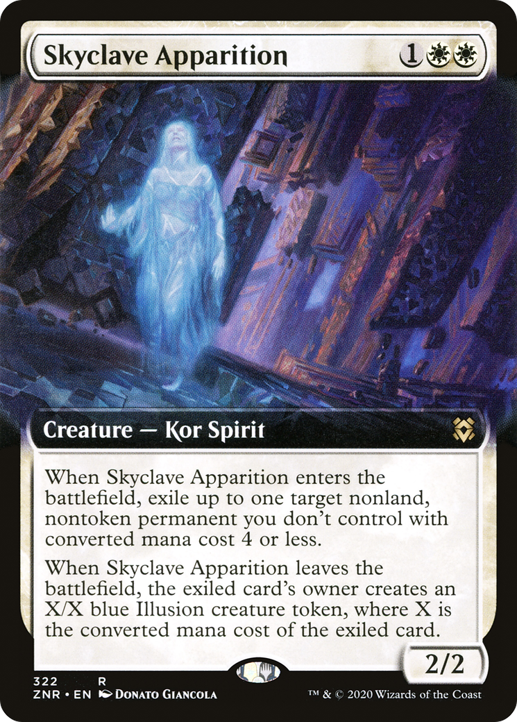 Skyclave Apparition (ZNR-322) - Zendikar Rising: (Extended Art)