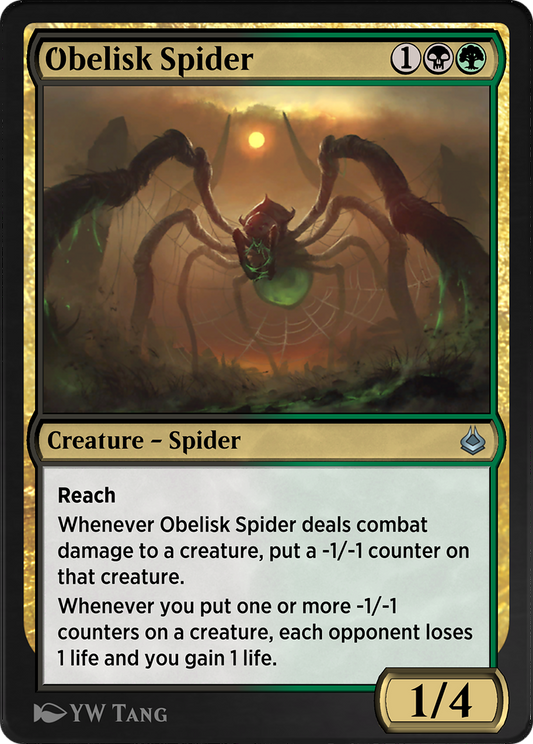 Obelisk Spider (AKR-249) - Amonkhet Remastered