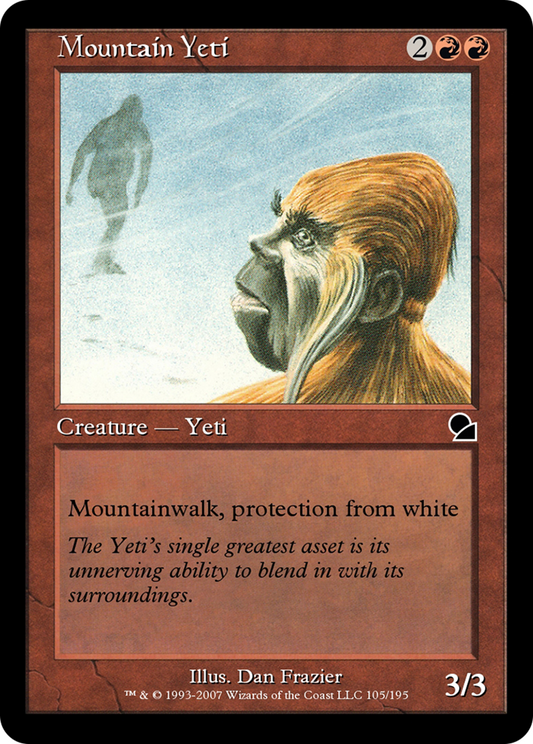 Mountain Yeti (ME1-105) - Masters Edition