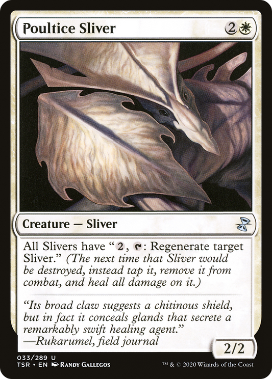 Poultice Sliver (TSR-033) - Time Spiral Remastered Foil