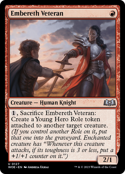 Embereth Veteran  (WOE-127) - Wilds of Eldraine