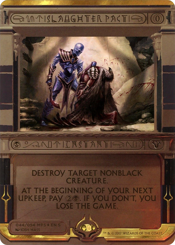 Slaughter Pact (MPS2-044) - Amonkhet Invocations Foil