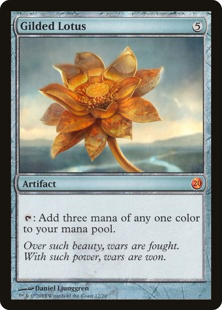 Gilded Lotus (V13-012) - From the Vault: Twenty Foil