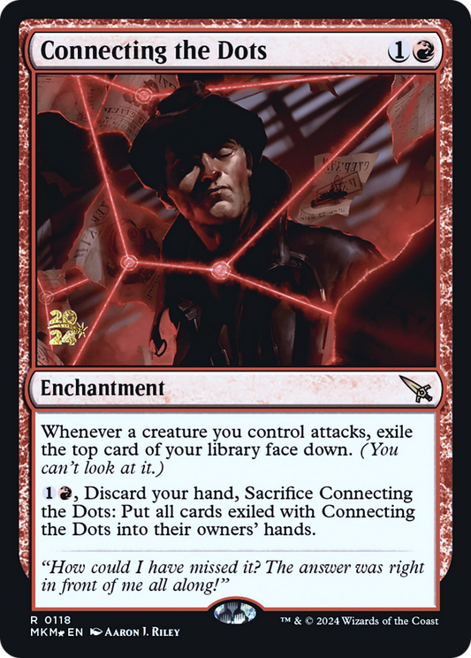 Connecting the Dots (PMKM-118S) - Murders at Karlov Manor Promos Foil