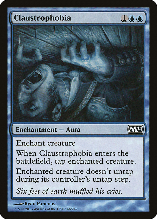 Claustrophobia (M14-046) - Magic 2014 Foil