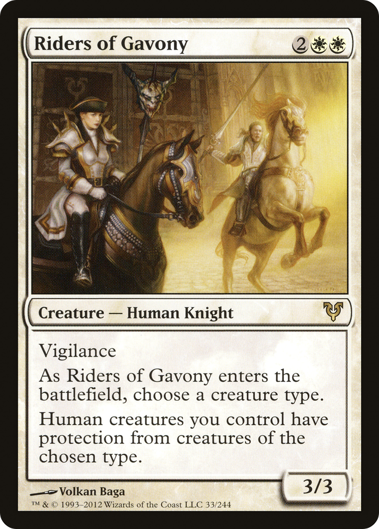 Riders of Gavony (AVR-033) - Avacyn Restored