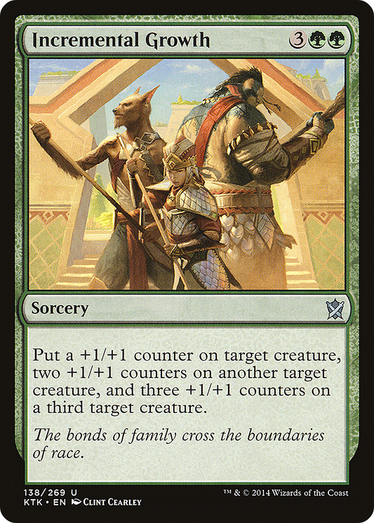 Incremental Growth (KTK-138) - Khans of Tarkir Foil