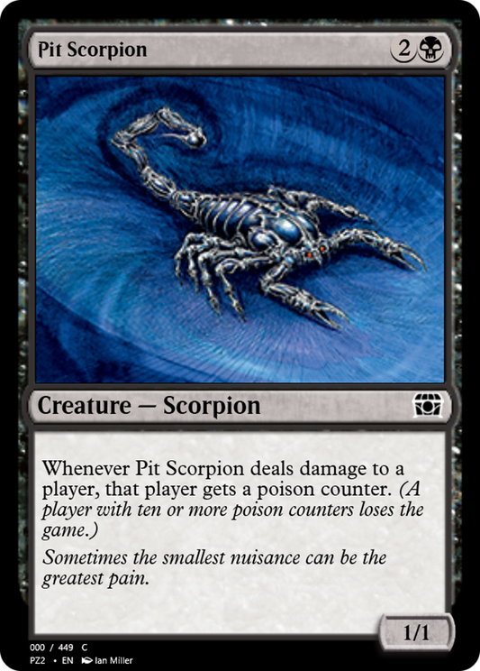 Pit Scorpion (PZ2-65823) - Treasure Chest Foil