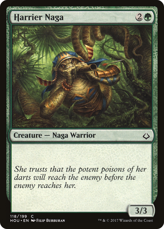 Harrier Naga (HOU-118) - Hour of Devastation Foil