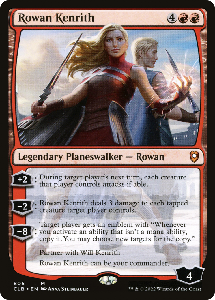 Rowan Kenrith (CLB-805) - Commander Legends: Battle for Baldur's Gate