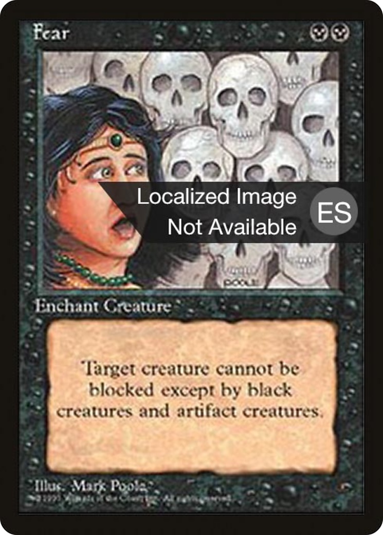 Fear (4BB-137) - Fourth Edition Foreign Black Border