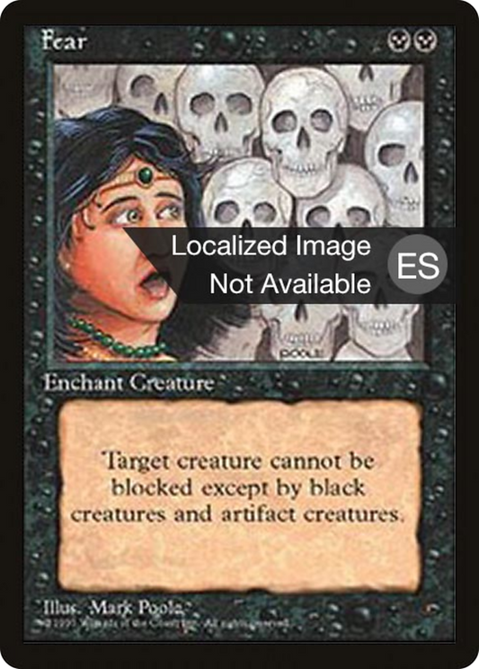 Fear (4BB-137) - Fourth Edition Foreign Black Border