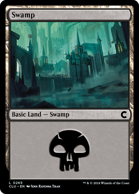 Swamp (CLU-265) - Ravnica: Clue Edition