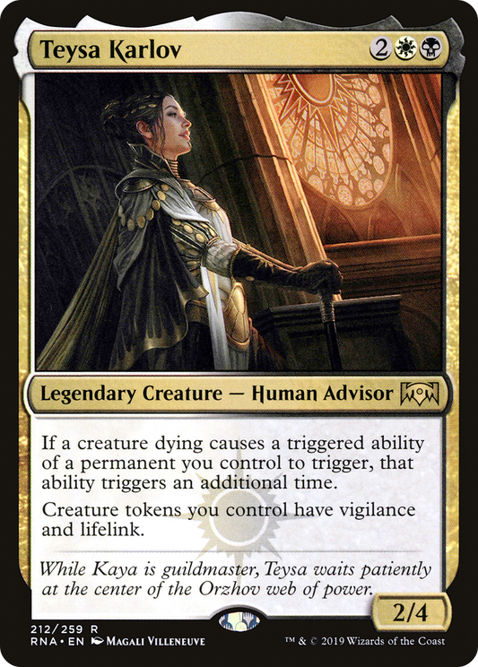 Teysa Karlov (RNA-212) - Ravnica Allegiance