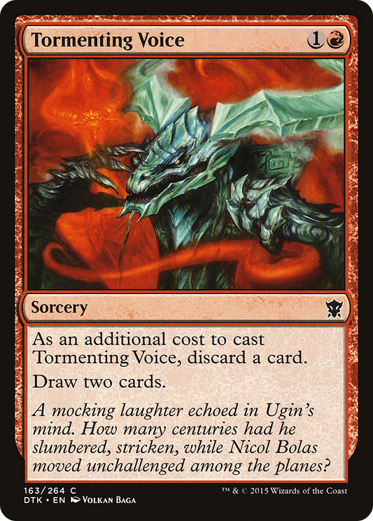 Tormenting Voice (DTK-163) - Dragons of Tarkir