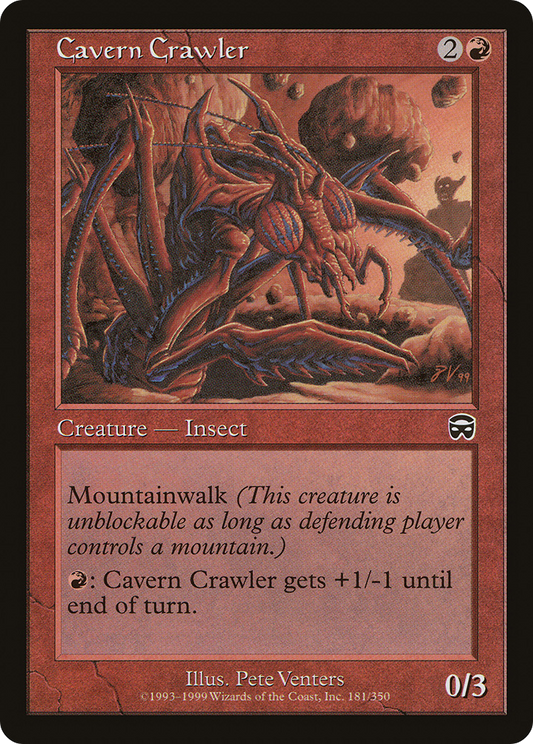 Cavern Crawler (MMQ-181) - Mercadian Masques