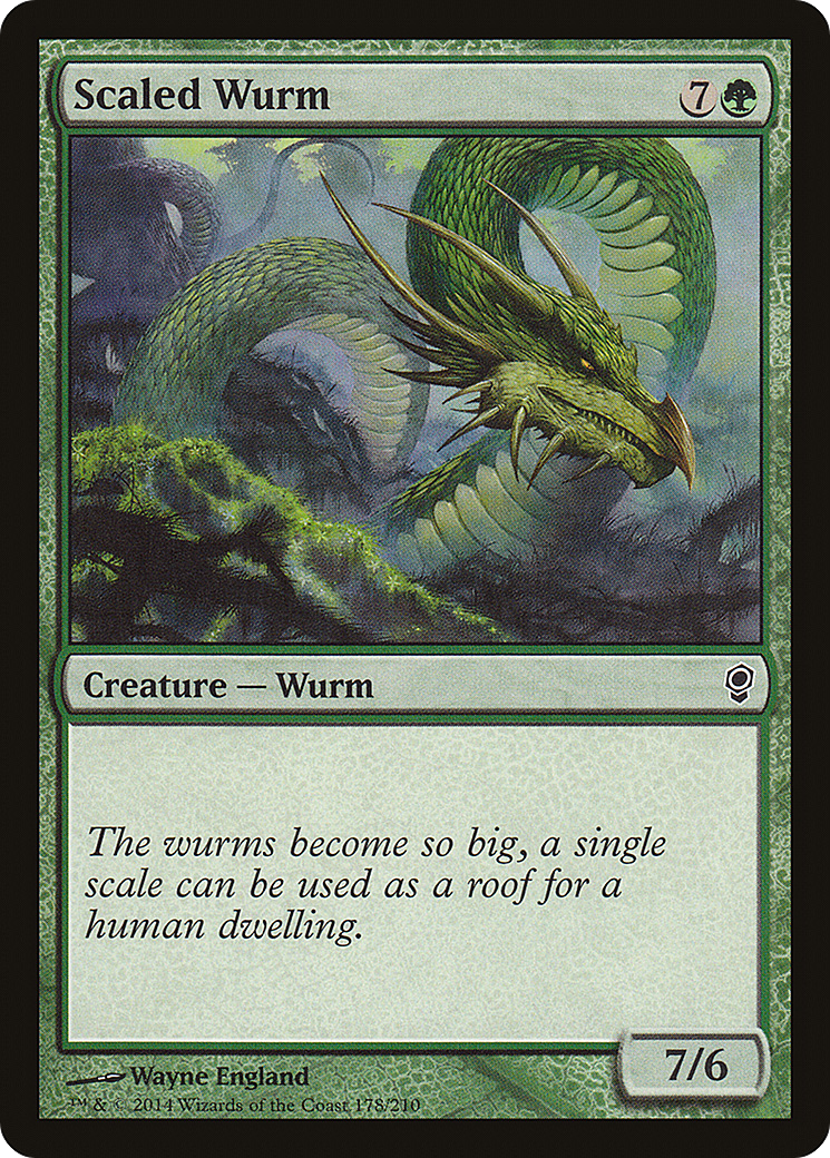 Scaled Wurm (CNS-178) - Conspiracy Foil