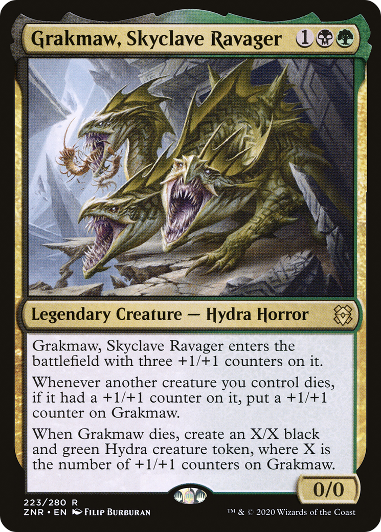 Grakmaw, Skyclave Ravager (ZNR-223) - Zendikar Rising Foil