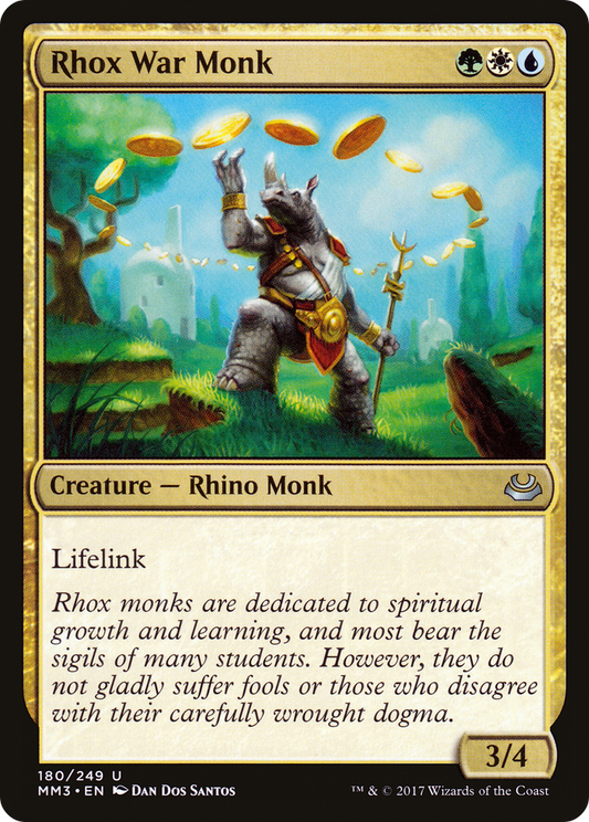 Rhox War Monk (MM3-180) - Modern Masters 2017 Foil