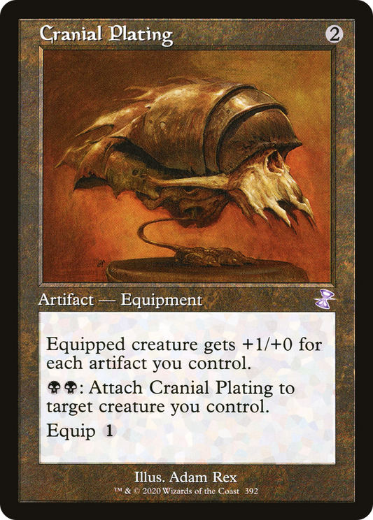 Cranial Plating (TSR-392) - Time Spiral Remastered Foil